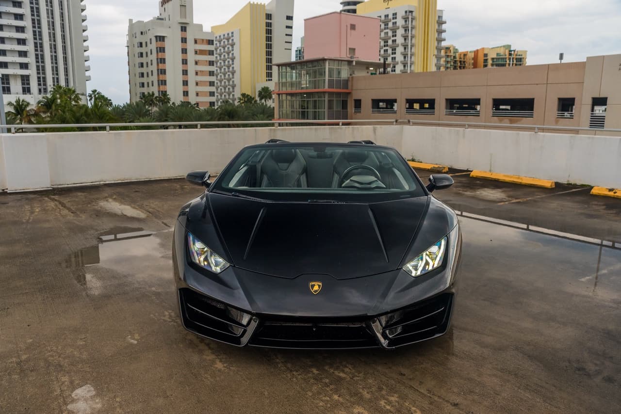 Lamborghini Huracan Spyder Black:Black
