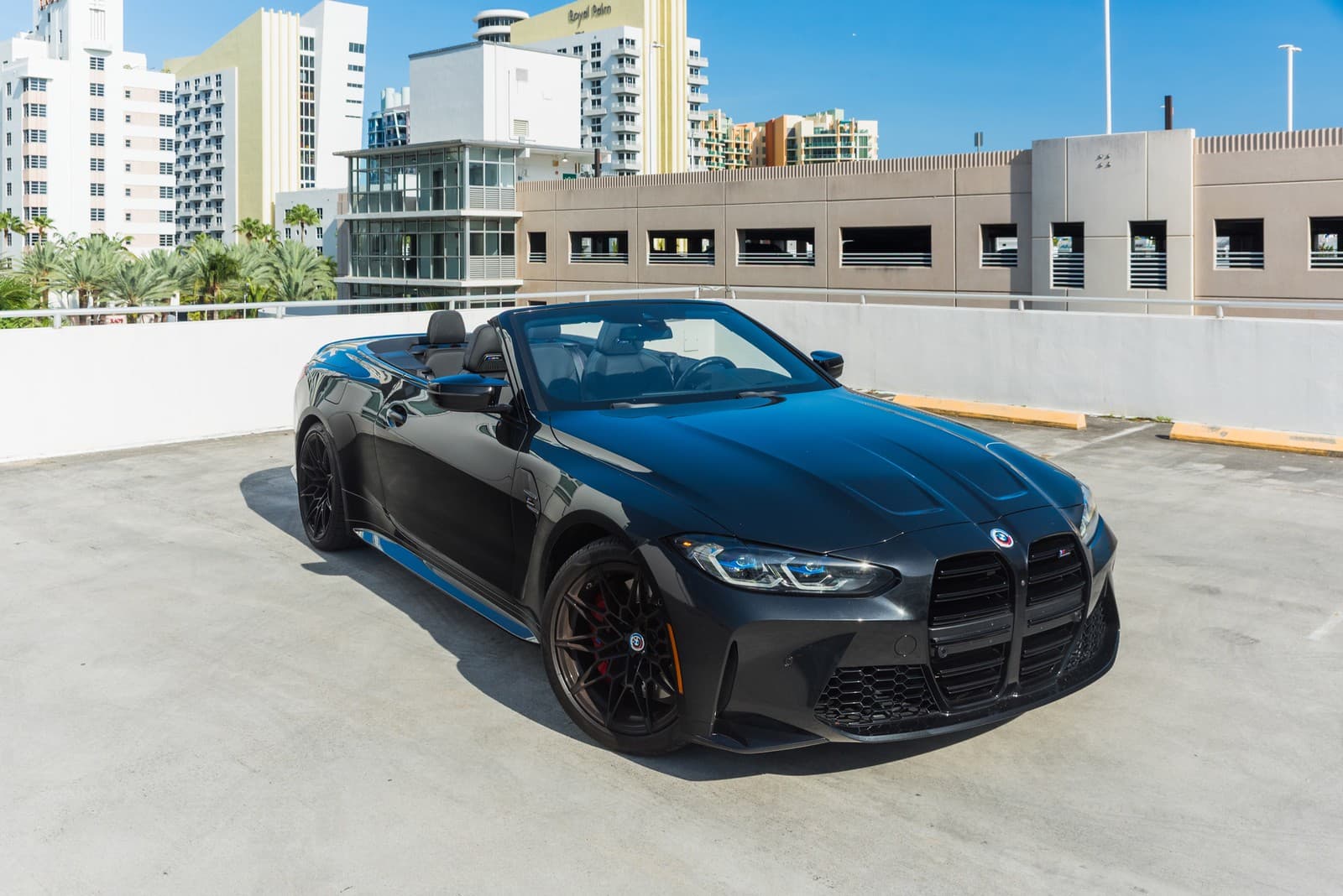 BMW M4 Competition Convertible Black