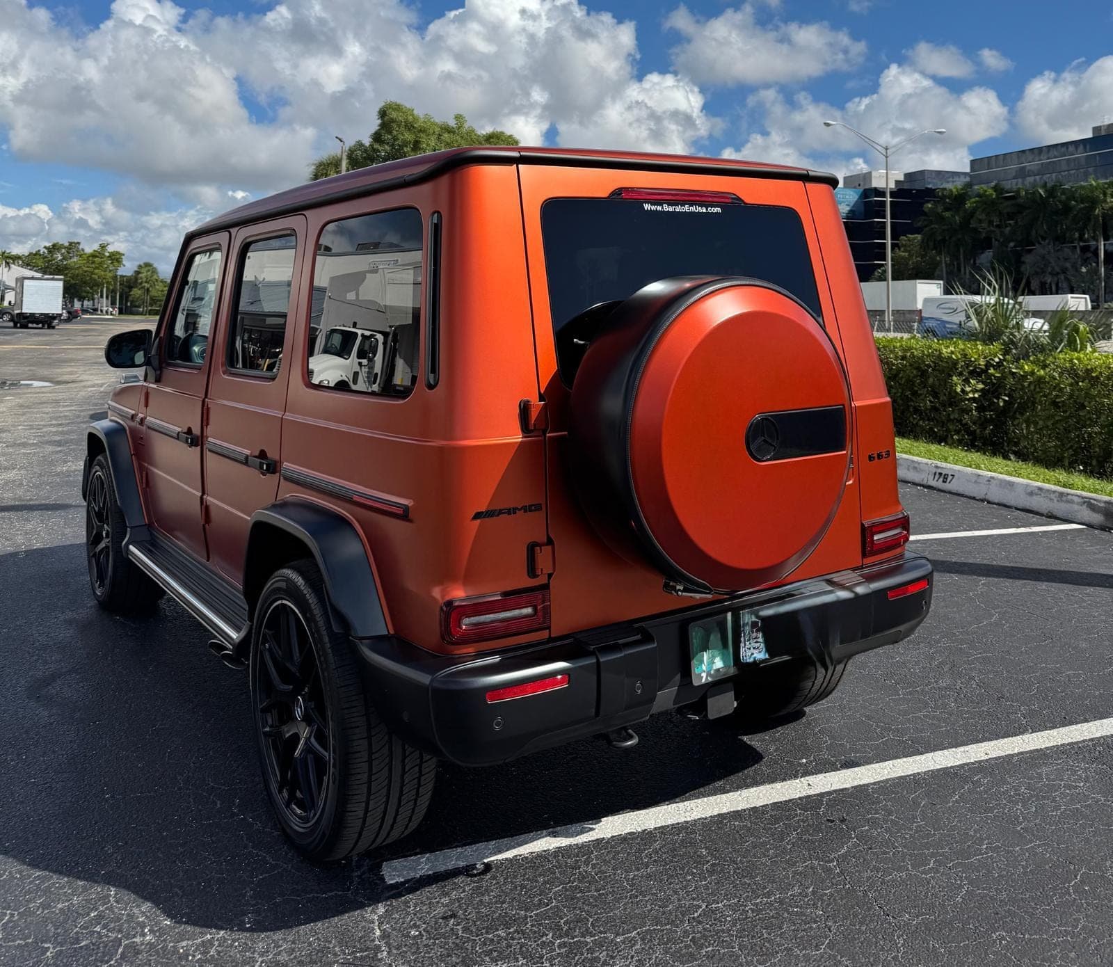 2024 Mercedes-AMG G 63 (Matte Orange)