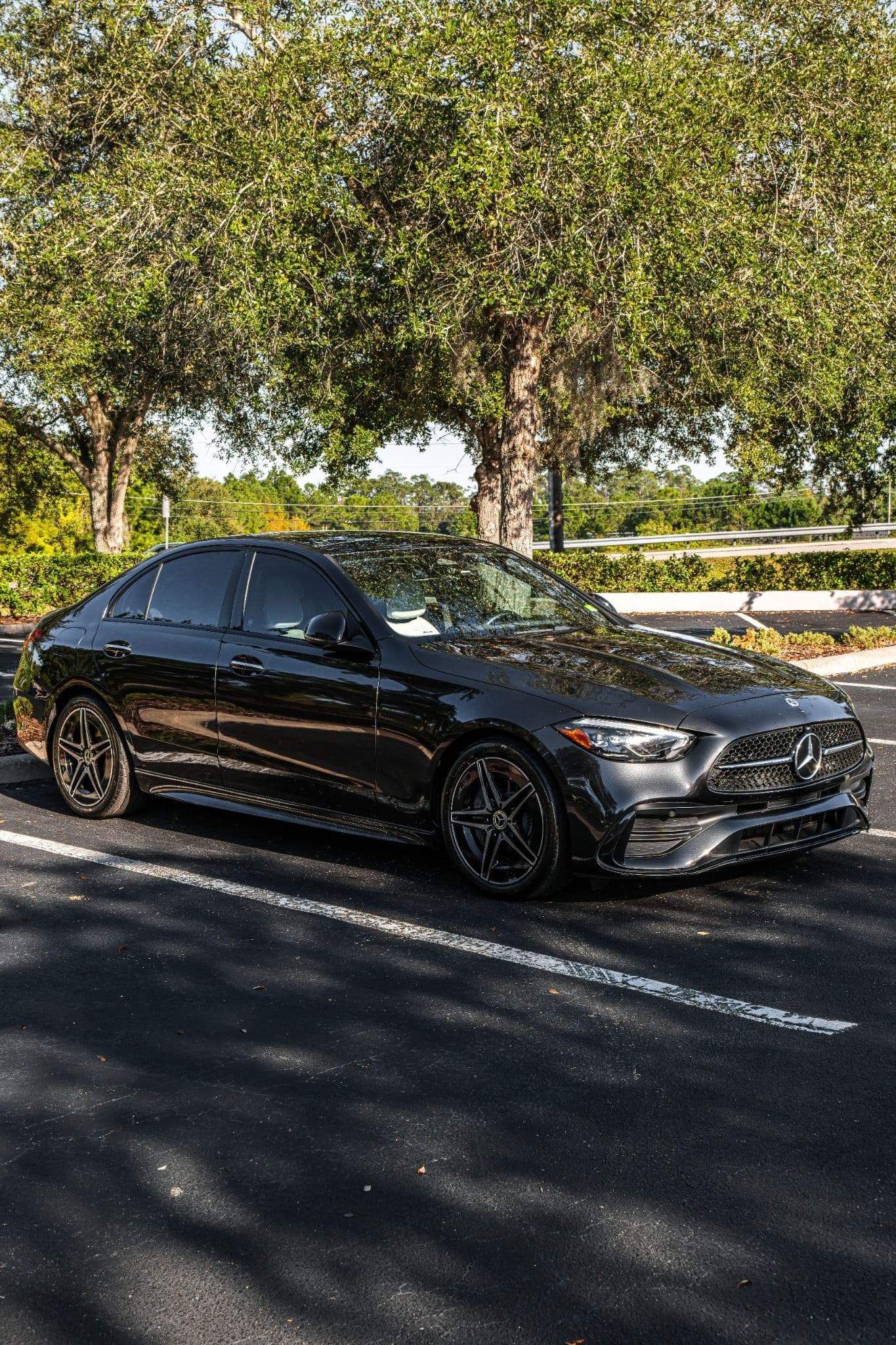 Mercedes C300 AMG Trim (Dark Gray)